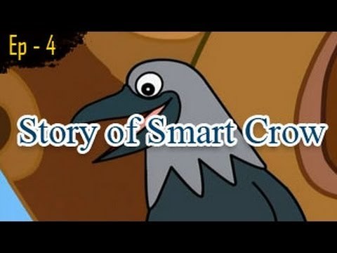 Story of Smart Crow | Panchatantra Tales | English Animated Stories For Kids