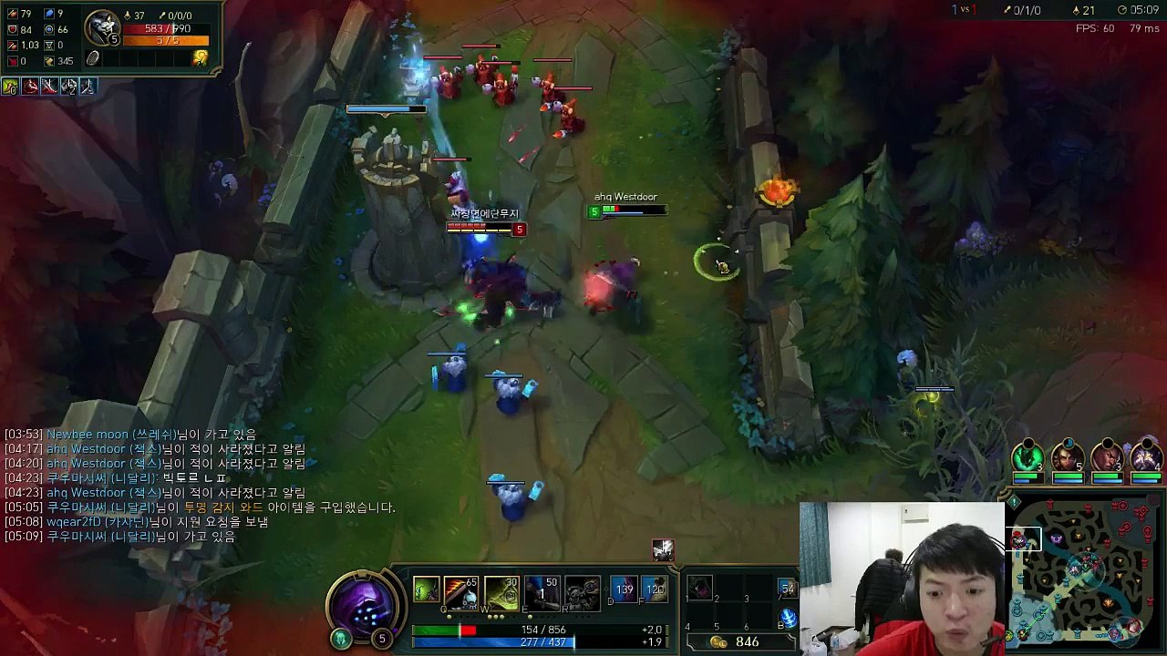 2016/1/6 西門韓服精華 被隊友放棄後轉職當OB