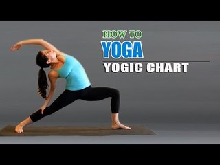How To Do Yoga and Yogic Chart For Slimming