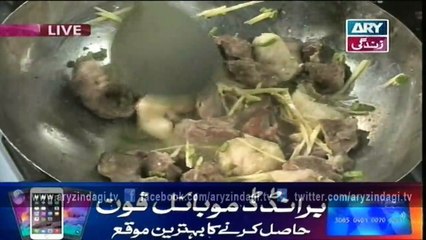 Shinwari Dunba Karahi - Lifestyle Kitchen 7th January 2016