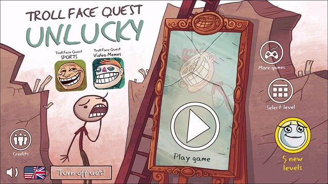 Troll Face Quest Unlucky Walkthrough