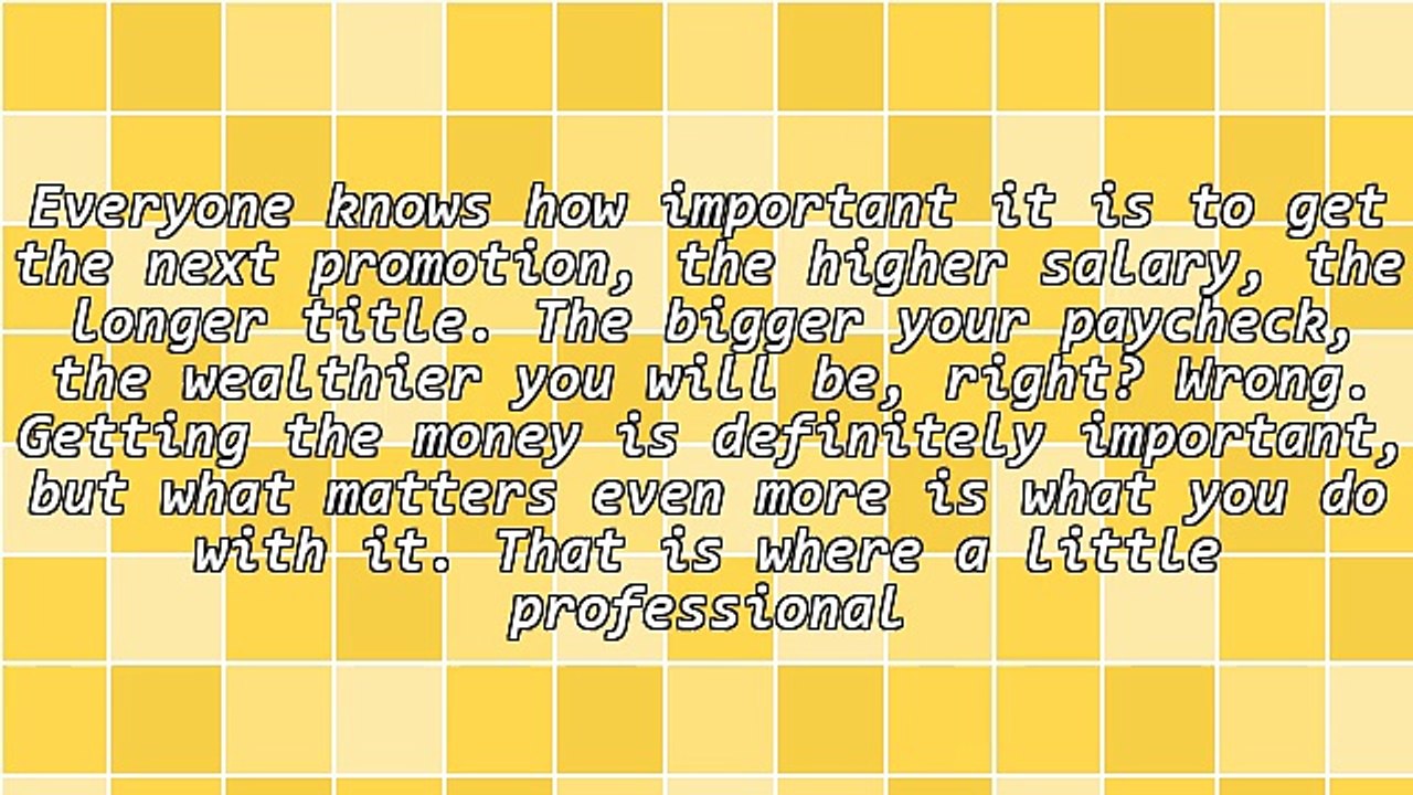 Wealth Management: The Secret to Getting and Staying Rich