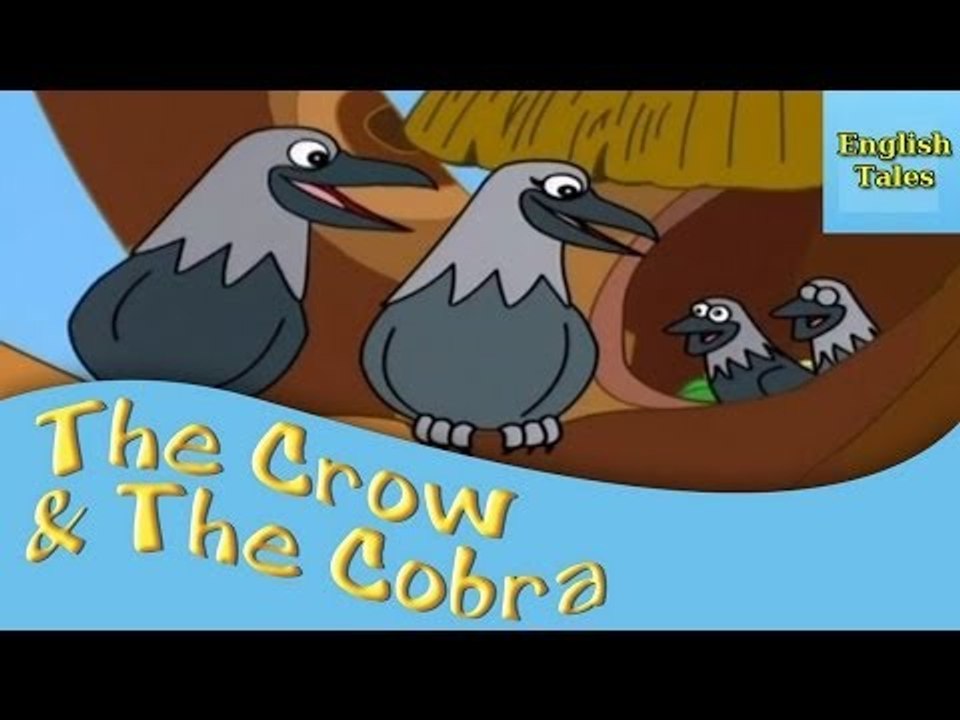 The Crow & The Cobra - Tales Of Panchatantra - Animated Cartoon Stories For Kids
