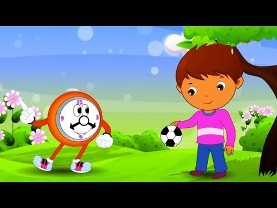 Tik Tok Tik Tok - Nursery Rhyme With Lyrics