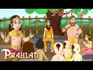 Bhakta Prahalad - Deeply Embeded in Prahalad Thought - Hindi Animated Movie Part 4