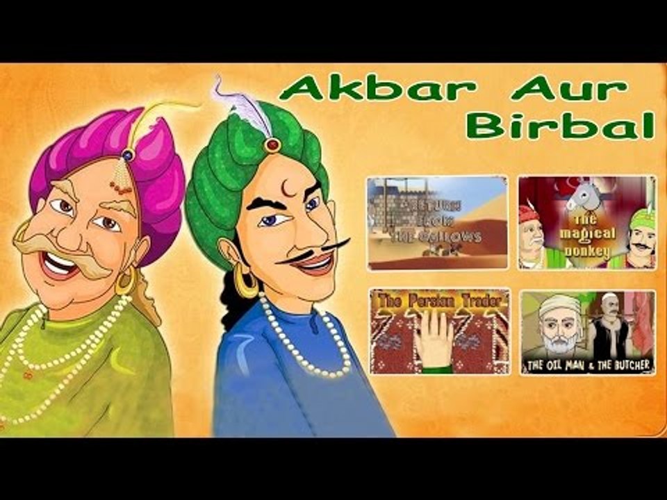 Akbar Birbal Hindi Animated Stories For Kids - Vol 5