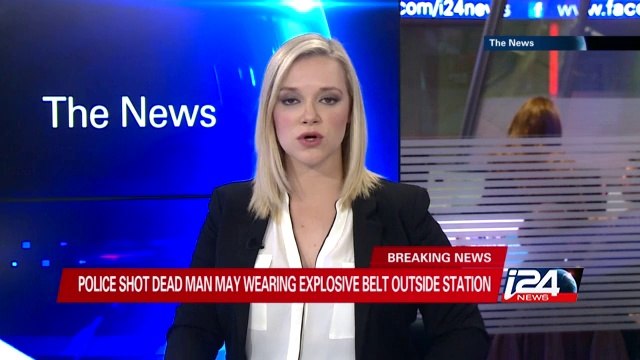 Police shot dead man may wearing explosive belt outside station in Paris