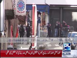 Paris Police Firing terrorist Dead