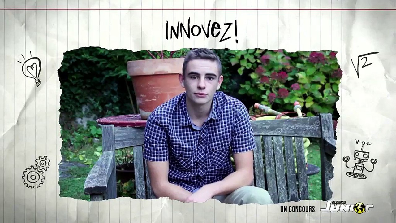 Le gagnant du concours INNOVEZ de Science & Vie Junior - Léo Childéric