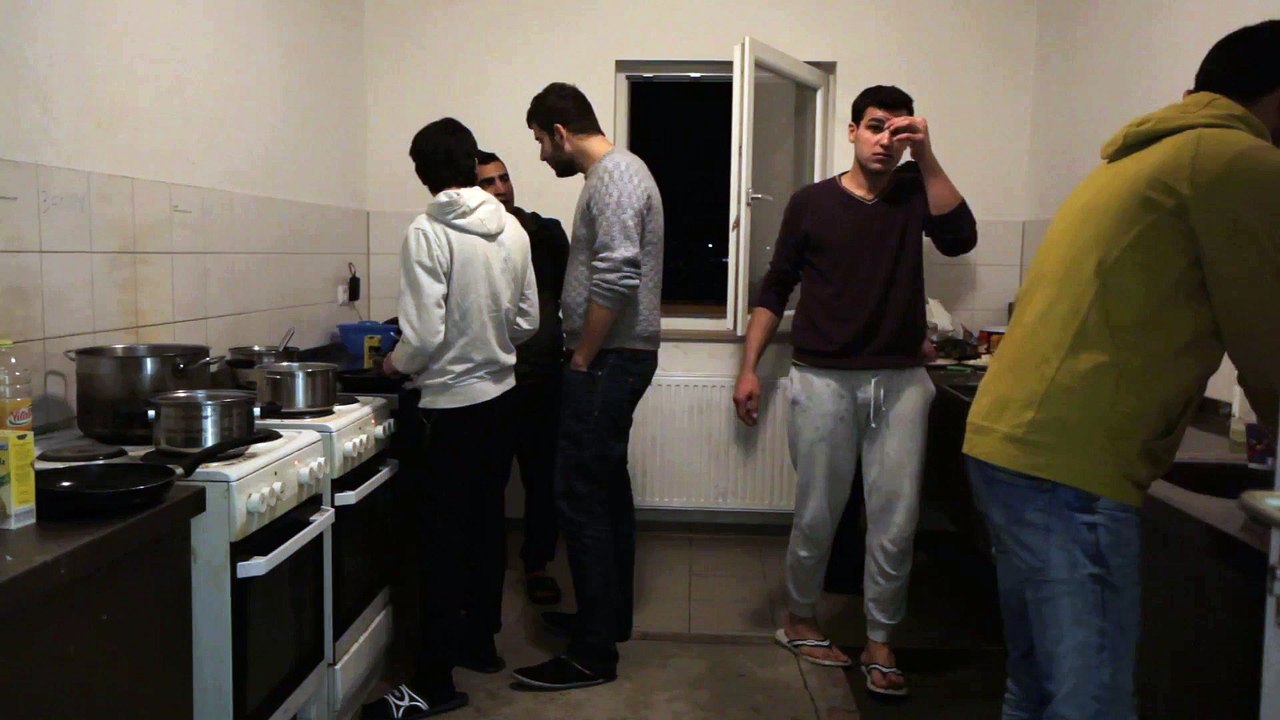 Le groupe d’amis réunis à Amberg.