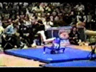 chutes en Gymnastique