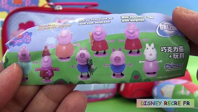 Peppa Pig Oeufs Surprise Clay Buddies Sac Repas Pâte à modeler