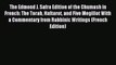 Read The Edmond J. Safra Edition of the Chumash in French: The Torah Haftarot and Five Megillot