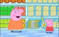 Peppa Pig Papa Cochon En Francais Anime -Le Supermarche - Dessin Anime