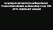 [PDF Download] Encyclopedia of Constitutional Amendments Proposed Amendments and Amending Issues