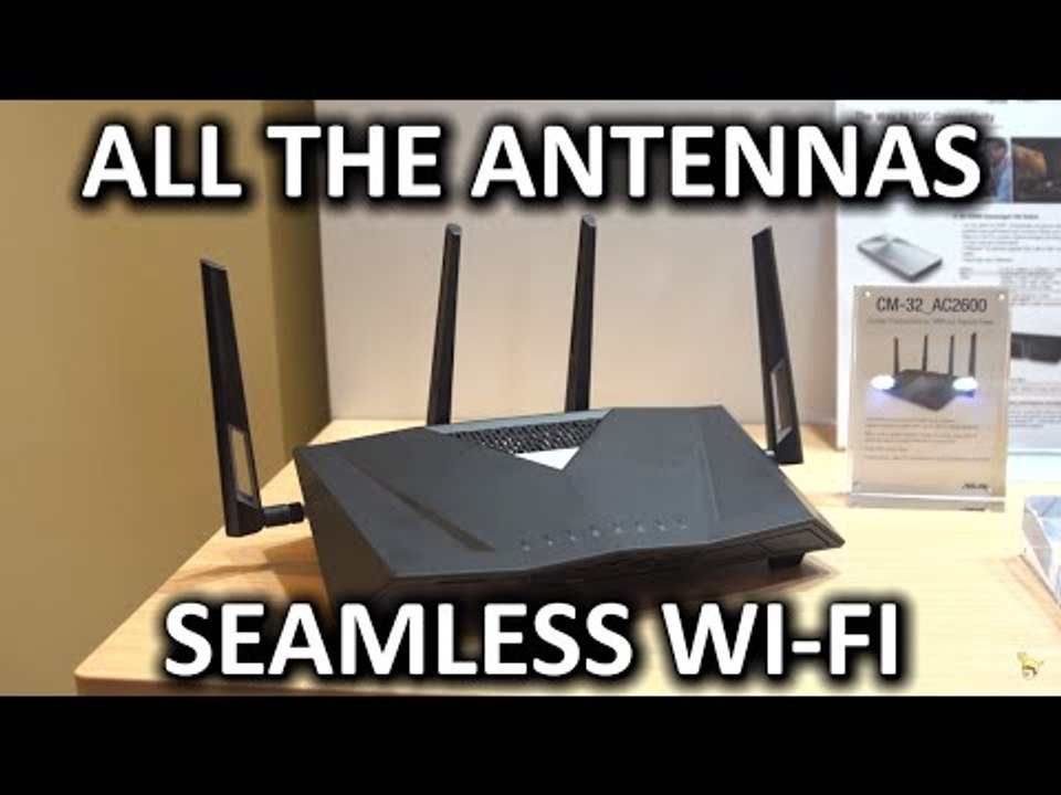 Seamless Optimized Home Wi-Fi From ASUS! - CES 2016