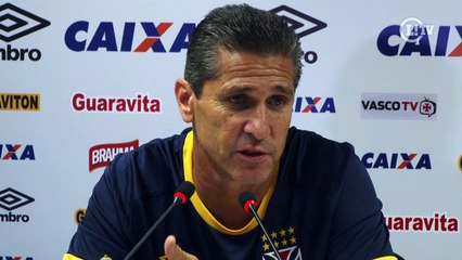 Jorginho comenta planos do Vasco para ter um centroavante em 2016