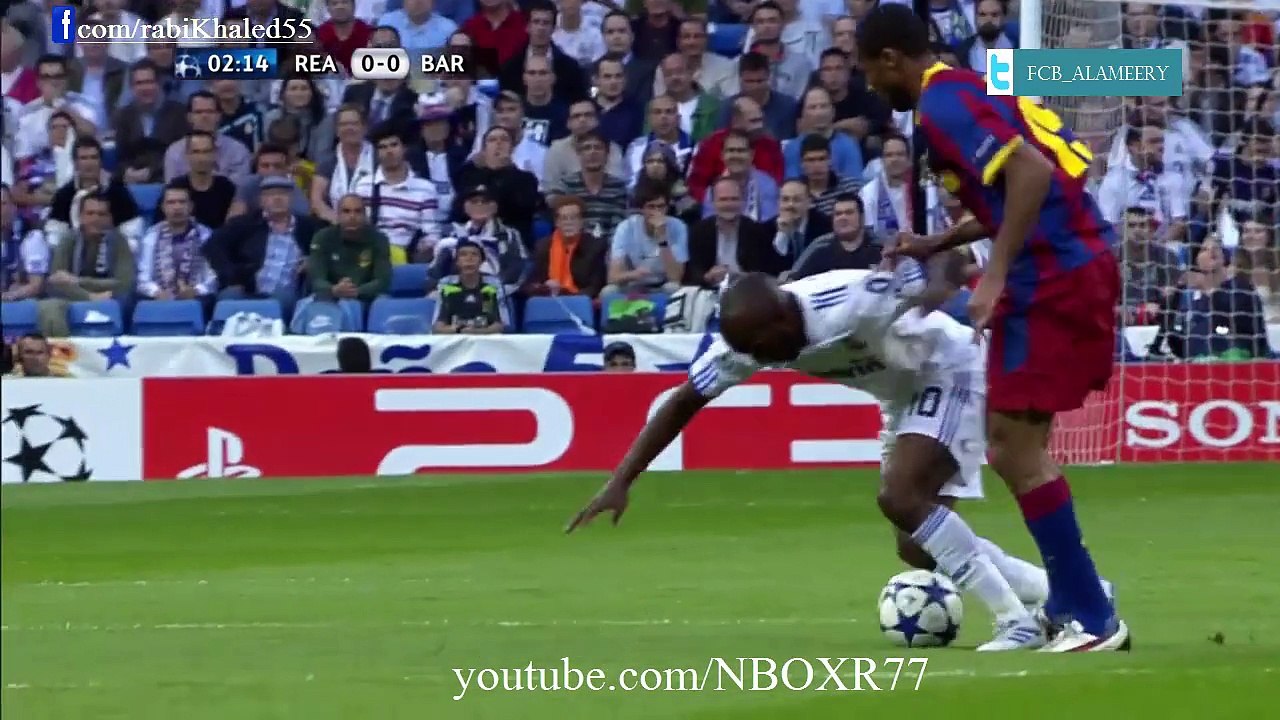 barcelona vs real madrid 2-0 champions league semi final first half