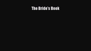 The Bride's Book [Read] Online