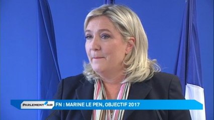 Marine Le Pen, les yeux rivés sur la présidentielle de 2017