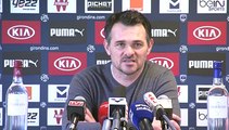 Conférence avant MHSC vs FCGB - Willy Sagnol