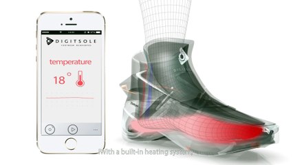 Digitsole Smartshoe - chaussure connectée avec laçage automatique
