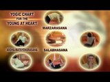 Yoga For Young Heart - Yogic Chart For Stress Relief - English