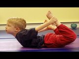 Yoga For Kids Obesity - Dhanurasana For Wight Loss - English