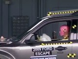 2009 Ford Escape moderate overlap IIHS crash test