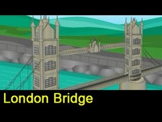 London Bridge Is Falling Down | Famous Nursery Rhymes for Kids