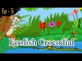 The Monkey and The Crocodile - Moral Stories for Kids - English