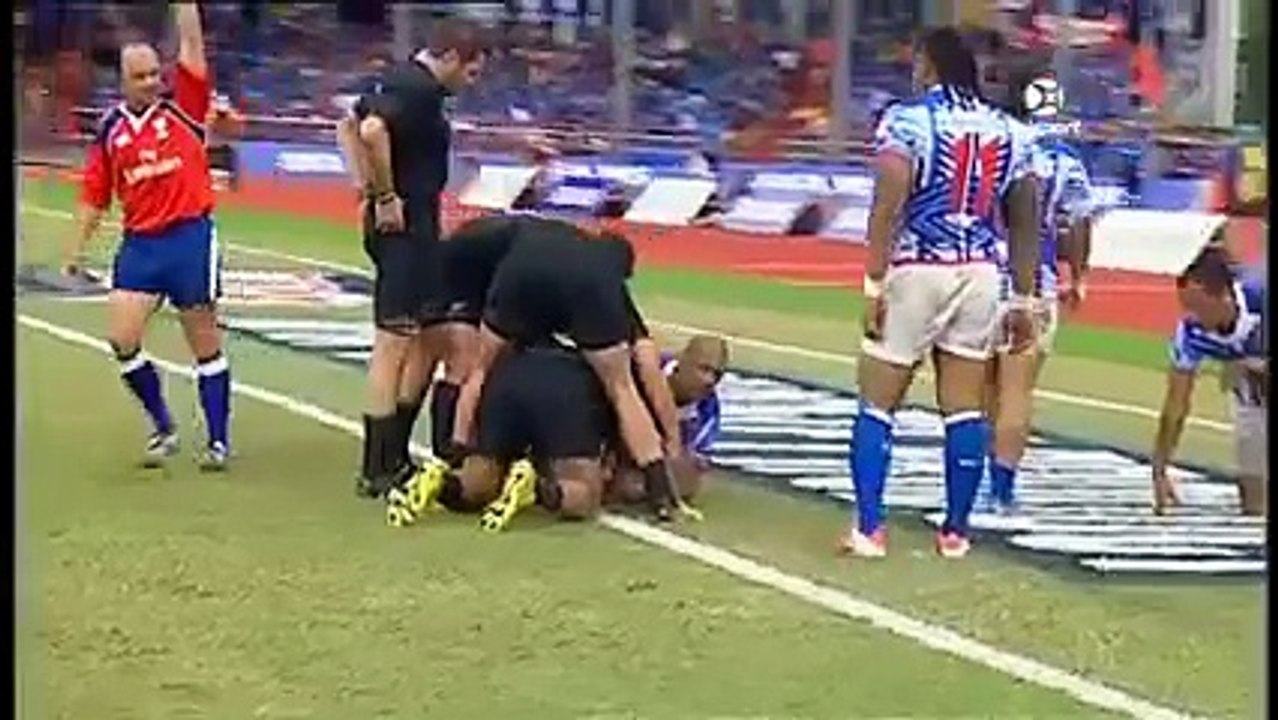 George Moala Scores a try on debut for All Blacks