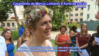CASAMENTO DE KARLA DE LUCAS E MARCIO LINHARES - RJ,29-12-2016