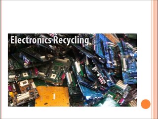 electronic recycling in USA