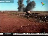 Rusia destruye camiones del Daesh en Siria
