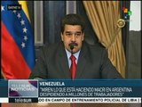 Maduro: Gobiernos neoliberales atentan contra los pueblos