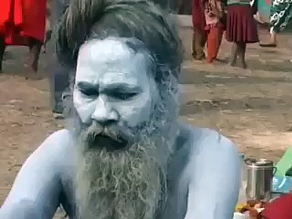 Indian Nude Sadhu Earning Shop -