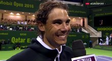 2016 Qatar Open QF Rafael Nadal vs. Andrey Kuznetsov