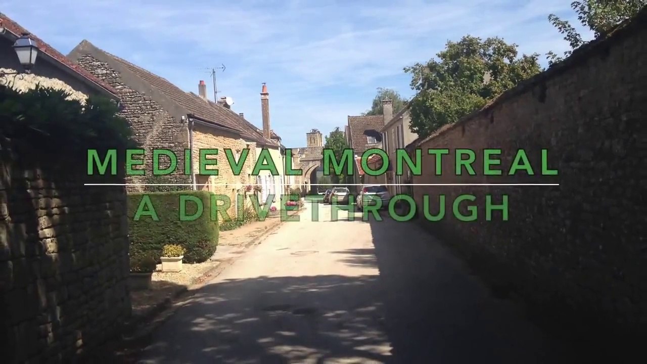 Medieval Montreal, France drive through