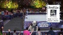 WWE 2K16 - Legends Of Star Wars [Feat. Darth Maul, Darth Vader & Chewbacca]