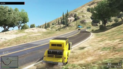 GTA5　オンライン実況　part301　鬼畜レース　まったり その1