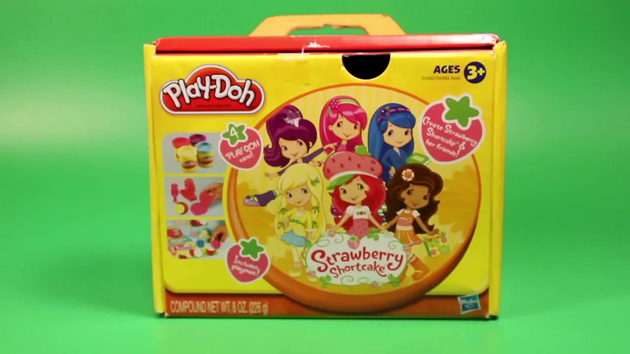 Play-Doh Strawberry Shortcake and Friends Playdough Kit Hasbro Toys Review
