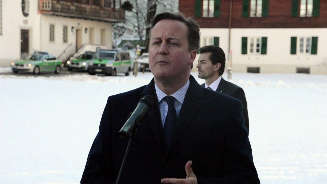 Cameron holt sich Zuspruch in Wildbad Kreuth