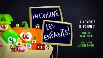 En cuisine les enfants ! - La Compote de Pommes - Episode en entier - Exclusivité Disney Junior !