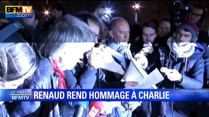 DOCUMENT BFMTV - Renaud rend "hommage à toutes les victimes du terrorisme jihadiste"