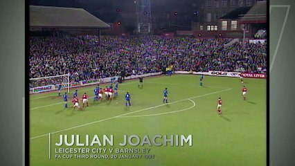 18-year-old Julian Joachim's superb FA Cup goal v Barnsley (1993) _ From The Arc