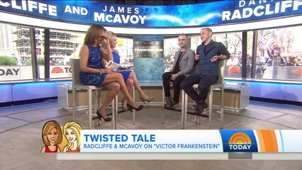 Daniel Radcliffe, James McAvoy Share Dead Giveaways On ‘Victor Frankenstein’ | TODAY