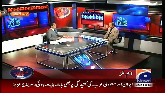 Aaj Shahzaib Khanzada Ke Saath – 7th January 2016