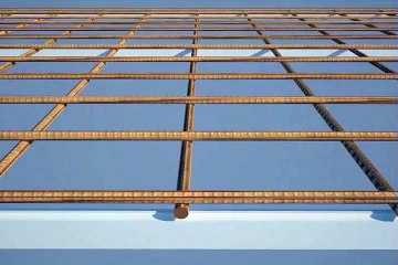 3D Animation a Reinforced Foundation and Column