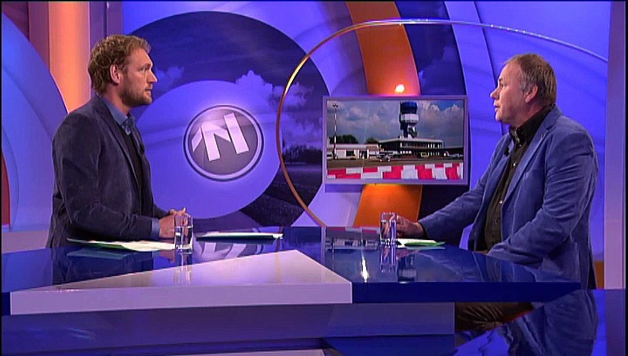 Zwaar weer voor Groningen Airport Eelde - RTV Noord